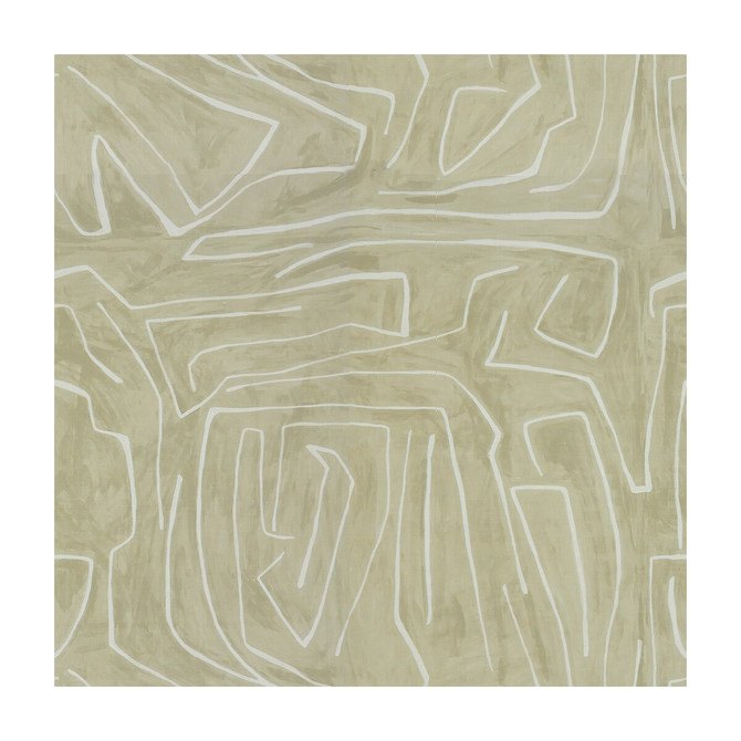 Groundworks Fabric Graffito Beige/Ivory KELLY WEARSTLER III COTTON - 52%;LINEN - 48% Italy - Horizontal: 54 and Vertical: 54 54 - My Fabric Connection -