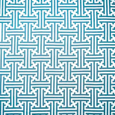 Gaston Y Daniela Fabric Clark Turquesa