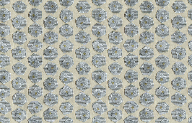 Groundworks Fabric Gem Velvet Aqua