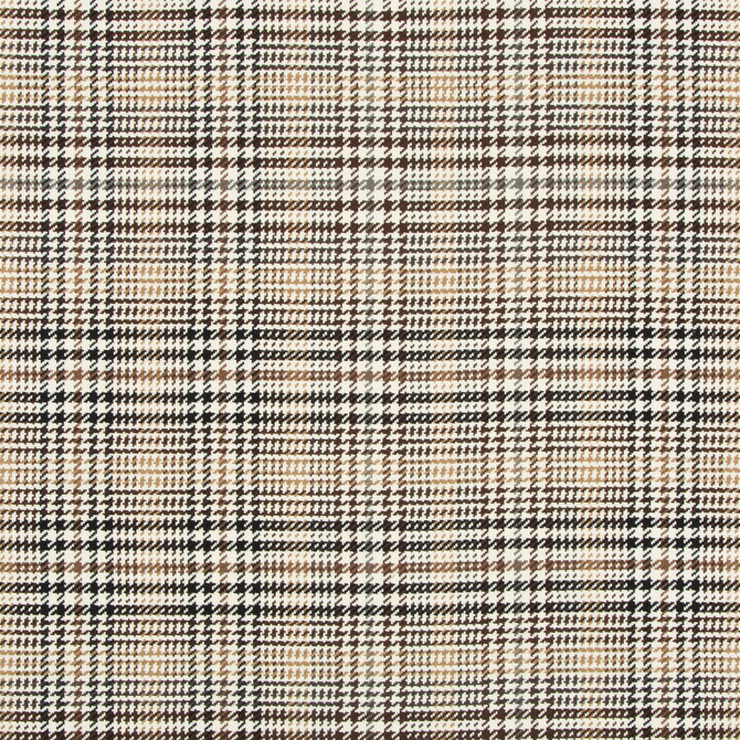 Kravet Design Fabric Bisset Plaid Saddle POLYESTER - 100% China HEAVY Horizontal: 14.17 and Vertical: 18.11 54 - My Fabric Connection -