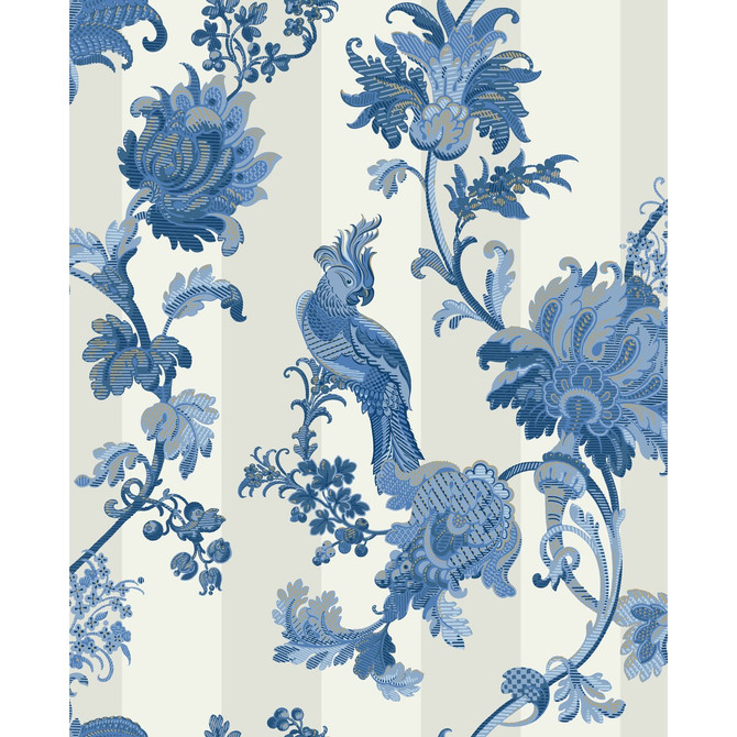 Cole & Son Wallcovering Zerzura China Blue Wallcovering PAPER - 100% United Kingdom </p><p>Repeat: H: , V: 25.2 20.5 - My Fabric Connection -
