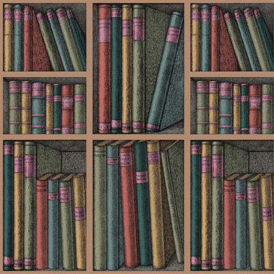 Cole & Son Wallcovering Ex Libris Forest