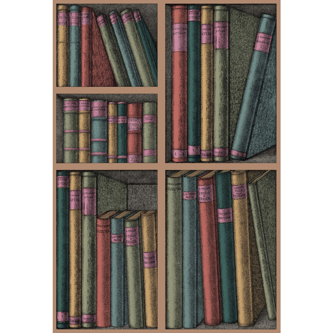 Cole & Son Wallcovering Ex Libris Forest COLE & SON FORNASETTI PAPER - 100% United Kingdom Horizontal: and Vertical: 30 20.5 - My Fabric Connection -