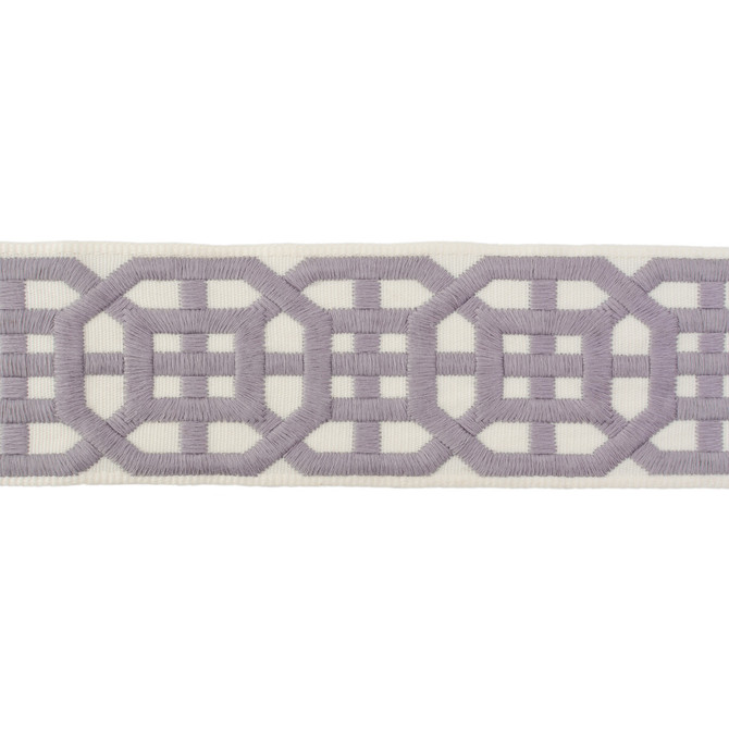 Lee Jofa Trim Avignon Tape Lavender SUZANNE KASLER COLLECTION II RAYON - 63.6%;POLYESTER - 36.4% India - Horizontal: 2.4 and Vertical: 3.6 2.5 - My Fabric Connection -