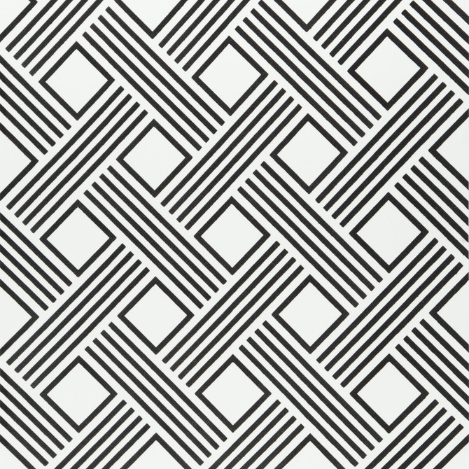 Kravet Design Wallcovering Geo Diamond Night KATE SPADE WHIMSIES PAPER - 70%;NYLON - 30% United Kingdom Horizontal: 7 and Vertical: 7 20.5 - My Fabric Connection -