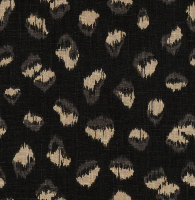 Lee Jofa Modern Fabric Feline Ebony/Beige
