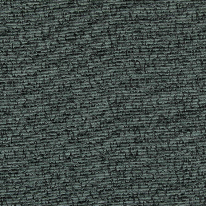 Groundworks Fabric Crescendo Lagoon/Ebony KELLY WEARSTLER IV VISCOSE - 47%;COTTON - 25%;POLYESTER - 16%;LINEN - 12% Italy HEAVY Horizontal: 13.9279 and Vertical: 14.01064 55.24274 - My Fabric Connection -