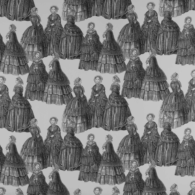 Gaston Y Daniela Fabric Cibeles Antracita MADRID COTTON - 100% Spain - Horizontal: 27.6 and Vertical: 31 55 - My Fabric Connection -