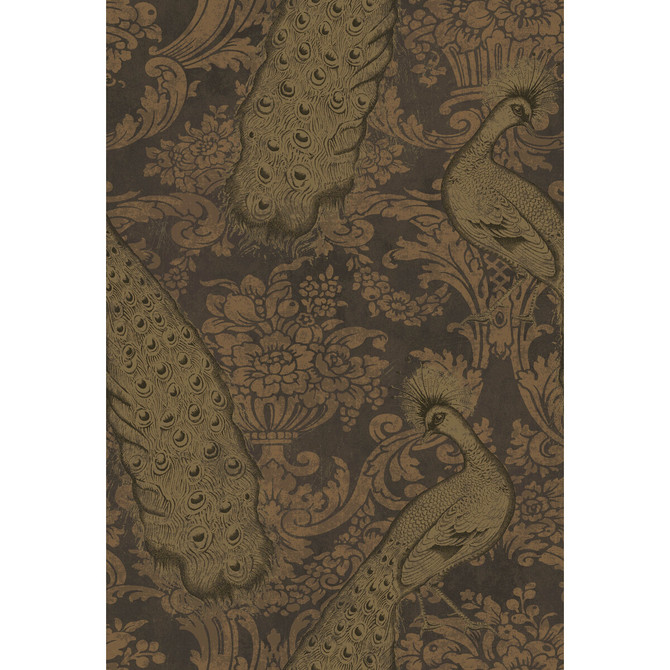 Cole & Son Wallcovering Byron Black And Gold COLE & SON ALBEMARLE PAPER - 100% United Kingdom Horizontal: and Vertical: 29.94 20 - My Fabric Connection -