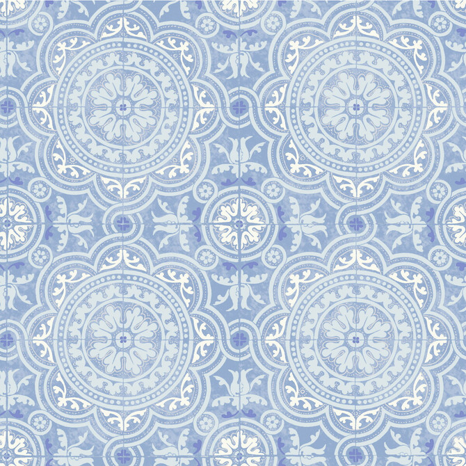 Cole & Son Wallcovering Piccadilly Soft Blue Wallcovering PAPER - 100% United Kingdom </p><p>Repeat: H: , V: 20.88 21 - My Fabric Connection -