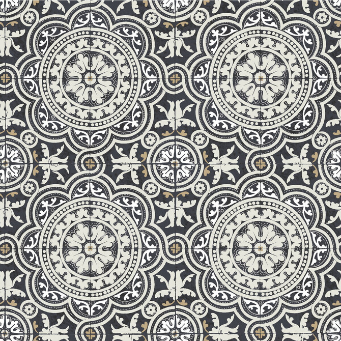 Cole & Son Wallcovering Piccadilly Black And White COLE & SON ALBEMARLE PAPER - 100% United Kingdom Horizontal: and Vertical: 20.88 21 - My Fabric Connection -