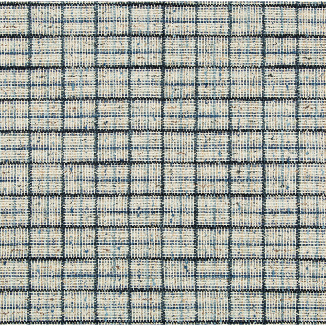 Kravet Couture Fabric Wenthworth Check Marine DAVID PHOENIX WELL-SUITED COTTON - 51%;ACRYLIC - 20%;VISCOSE - 18%;LINEN - 6%;POLYESTER - 4%;WOOL - 1% Italy HEAVY Horizontal: 1.38 and Vertical: 1.38 55 - My Fabric Connection -
