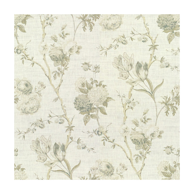 Lee Jofa Fabric Allegra Linen Grey PARISH-HADLEY LINEN - 90%;NYLON - 10% United Kingdom Horizontal: 18 and Vertical: 36 54 - My Fabric Connection -