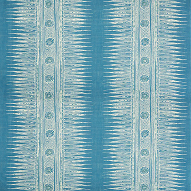 Lee Jofa Fabric Indian Zag Marine
