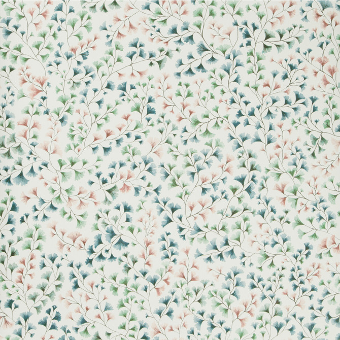 Cole & Son Wallcovering Maidenhair Petrol/Blush/M COLE & SON BOTANICAL BOTANICA PAPER - 100% United Kingdom Horizontal: and Vertical: 20.5 20.5 - My Fabric Connection -