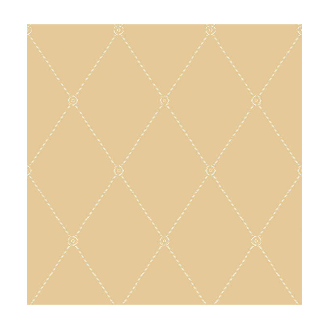 Cole & Son Wallcovering Large Georgian Rope Trellis Yellow COLE & SON ARCHIVE ANTHOLOGY PAPER - 100% United Kingdom Horizontal: and Vertical: 10.4 20.5 - My Fabric Connection -