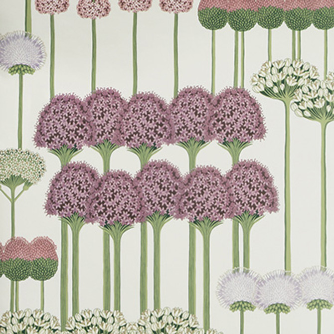 Cole & Son Wallcovering Allium Mulb/Blush/Lilac/Wh