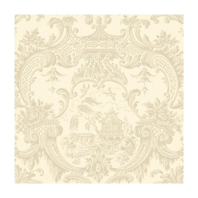 Cole & Son Wallcovering Chippendale China Stone COLE & SON ARCHIVE ANTHOLOGY PAPER - 100% United Kingdom - Horizontal: - and Vertical: 20.5 20.5 - My Fabric Connection -