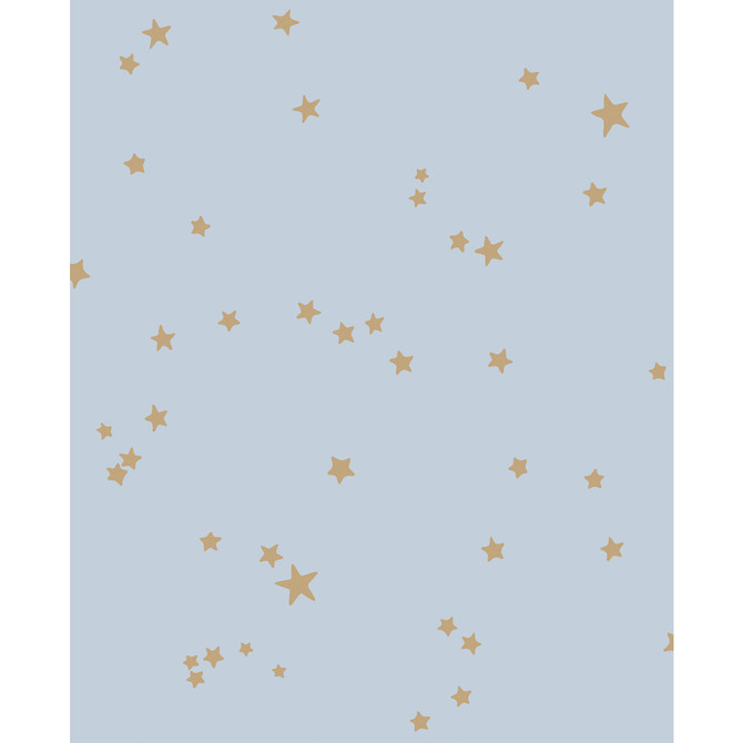 Cole & Son Wallcovering Stars Powder Blue COLE & SON WHIMSICAL PAPER - 100% United Kingdom Horizontal: and Vertical: 25.2 20.5 - My Fabric Connection -