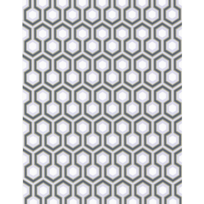 Cole & Son Wallcovering Hicks' Hexagon Sage/Gr COLE & SON NEW CONTEMPORARY PAPER - 100% United Kingdom Horizontal: 20.5 and Vertical: 4 20.5 - My Fabric Connection -