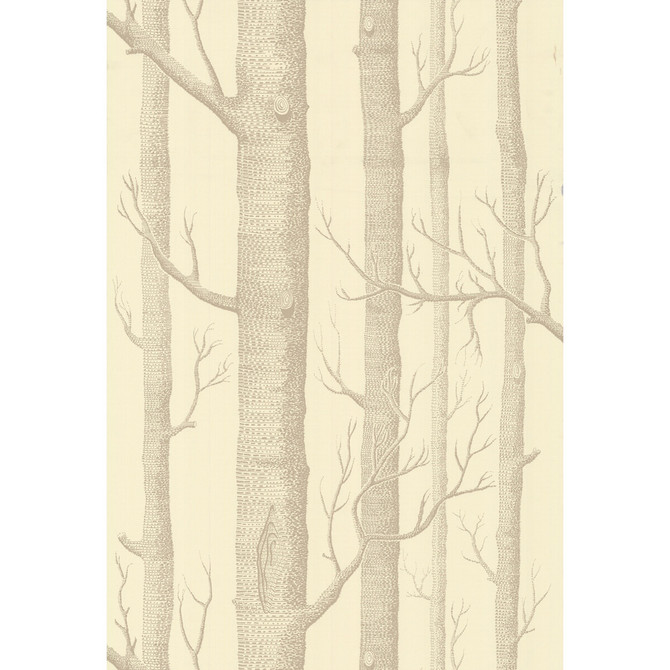 Cole & Son Wallcovering Woods Beige/Cream Wallcovering PAPER - 100% United Kingdom </p><p>Repeat: H: , V: 28.3 20.5 - My Fabric Connection -