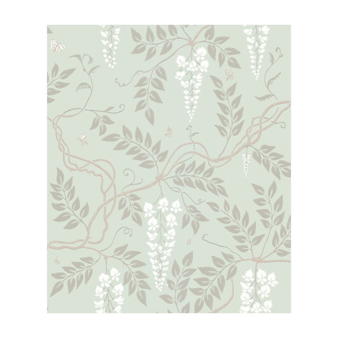 Cole & Son Wallcovering Egerton Duck Egg COLE & SON ARCHIVE ANTHOLOGY PAPER - 100% United Kingdom Horizontal: and Vertical: 24 20.5 - My Fabric Connection -