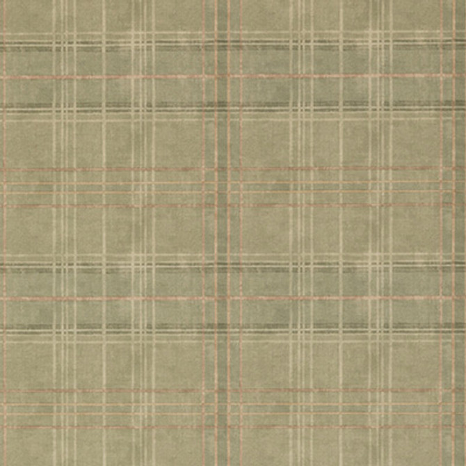 Mulberry Wallcovering Shetland Plaid Lovat