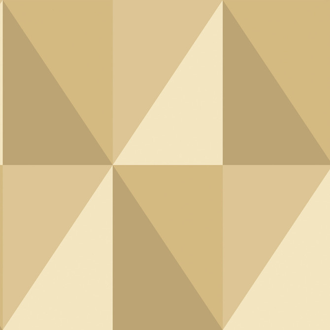 Cole & Son Wallcovering Apex Grand Gold COLE & SON GEOMETRIC II PAPER - 100% United Kingdom Horizontal: and Vertical: 27 27 - My Fabric Connection -