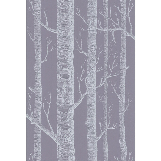 Cole & Son Wallcovering Woods Ivory/Lilac COLE & SON NEW CONTEMPORARY II PAPER - 100% United Kingdom Horizontal: and Vertical: 28.3 20.5 - My Fabric Connection -