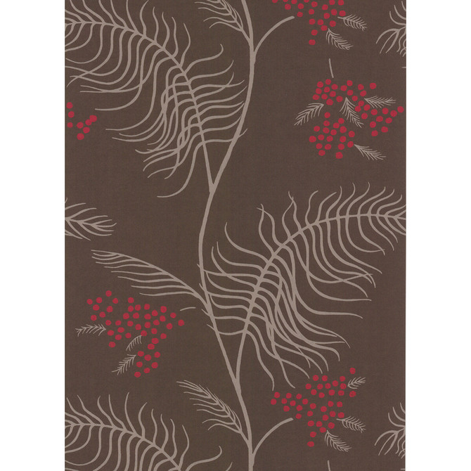 Cole & Son Wallcovering Mimosa Charcoal Wallcovering PAPER - 100% United Kingdom </p><p>Repeat: H: , V: 24 20.5 - My Fabric Connection -