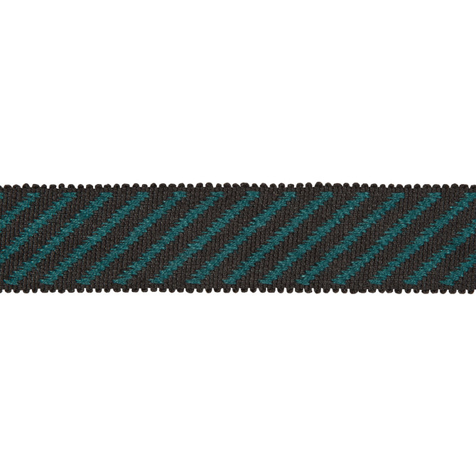 Lee Jofa Modern Trim Cabana Shade/Jade Trim LINEN - 100% China </p><p>Repeat: H: 0.43, V: 0 1.13 - My Fabric Connection -