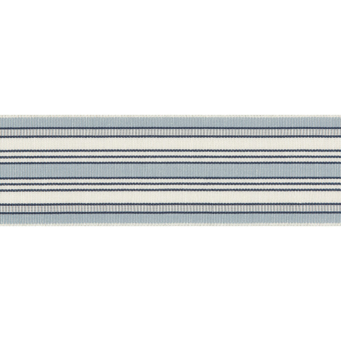 Lee Jofa Trim Provencal Tape Blue SUZANNE KASLER THE RIVIERA COLLECTION LINEN - 57%;POLYESTER - 43% United Kingdom - Horizontal: 2.6 and Vertical: 0 2.6 - My Fabric Connection -