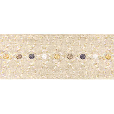 Baker Lifestyle Trim Cordoba Braid Stone