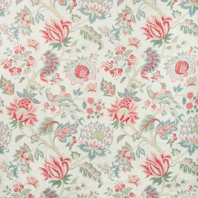Kravet Basics Fabric Lambrook Geranium GREENWICH COLLECTION LINEN - 100% China MEDIUM Horizontal: 27 and Vertical: 36 54 - My Fabric Connection -