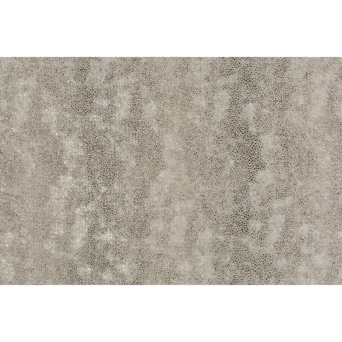 Groundworks Fabric Pyrite Silver KELLY WEARSTLER LEATHER COLLECTION LINEN - 99%;POLYESTER - 1% Italy MEDIUM Horizontal: 8.625 and Vertical: 54 - My Fabric Connection -