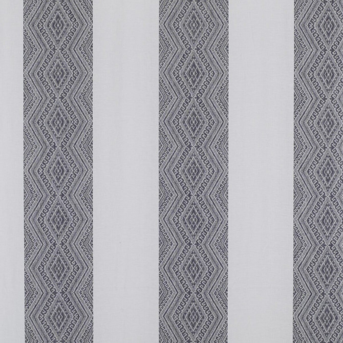 Gaston Y Daniela Fabric Pianosa Navy TIERRAS LINEN - 100% Turkey - Horizontal: 20.86 and Vertical: 7.36 118 - My Fabric Connection -