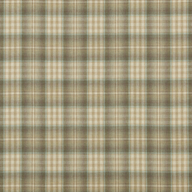 Mulberry Fabric Nevis Sage/Aqua FESTIVAL WOOL - 100% United Kingdom HEAVY Horizontal: 9.85 and Vertical: 11.032 59.1 - My Fabric Connection -