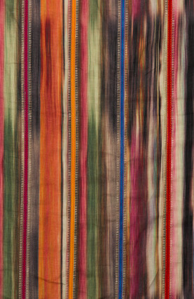 Mulberry Fabric Bohemian Stripe Multi