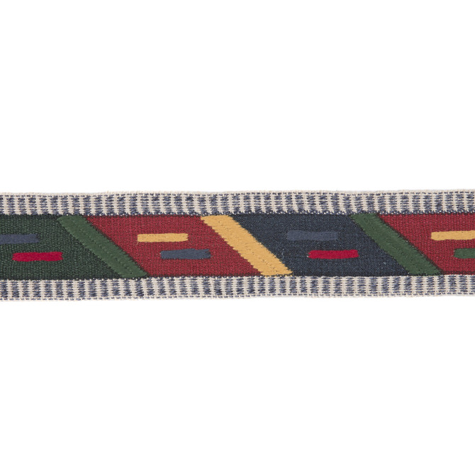 Mulberry Trim Portree Green MODERN COUNTRY JUTE - 55%;COTTON - 35%;POLYESTER - 10% India - Horizontal: 2.70284 and Vertical: 15.51178 2.6792 - My Fabric Connection -