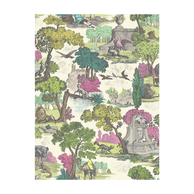 Cole & Son Wallcovering Versailles Grand Pink Wallcovering PAPER - 100% United Kingdom </p><p>Repeat: H: , V: 71.8 27 - My Fabric Connection -