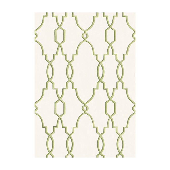 Cole & Son Wallcovering Parterre Leaf Green - PAPER - 100% United Kingdom - Horizontal: - and Vertical: 15 21 - My Fabric Connection -