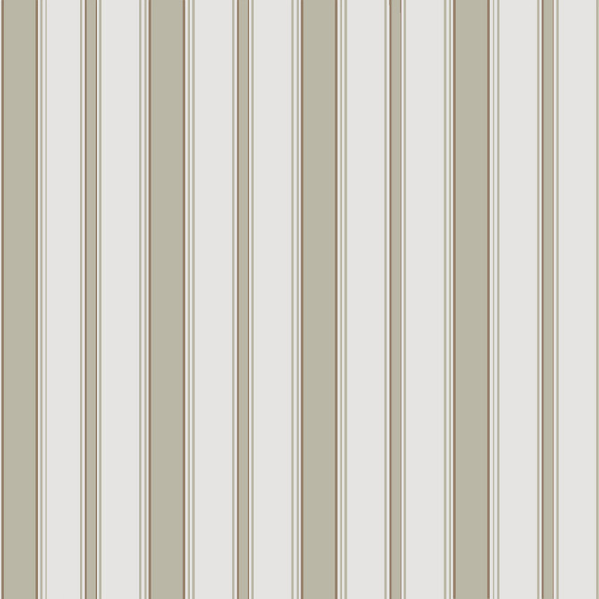 Cole & Son Wallcovering Cambridge Str Olive & Wht Wallcovering PAPER - 100% United Kingdom </p><p>Repeat: H: 0, V: 0 21 - My Fabric Connection -