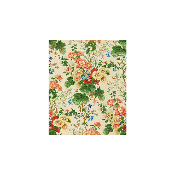 Lee Jofa Fabric Althea Print Pop/S/B - COTTON - 100% Thailand LIGHT Horizontal: 26.5 and Vertical: 31.75 51 - My Fabric Connection -