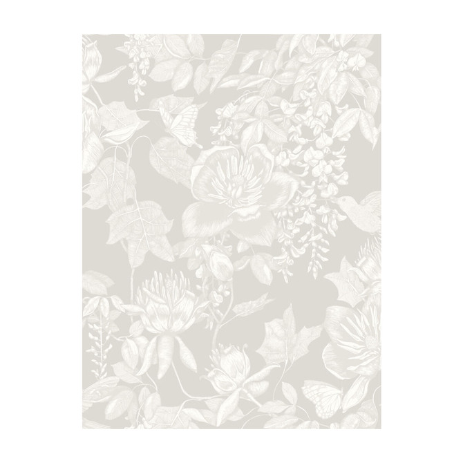 Cole & Son Wallcovering Tivoli Grey PAPER - 100% United Kingdom Horizontal: and Vertical: 27.5 21 - My Fabric Connection -