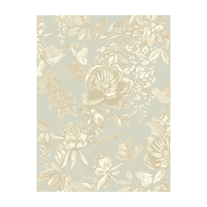Cole & Son Wallcovering Tivoli Old Olive Wallcovering PAPER - 100% United Kingdom </p><p>Repeat: H: , V: 27.5 21 - My Fabric Connection -