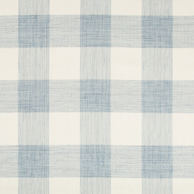 Kravet Basics Fabric Barnsdale Indigo GREENWICH COLLECTION COTTON - 52%;POLYESTER - 48% India HEAVY Horizontal: 6.75 and Vertical: 7 54 - My Fabric Connection -