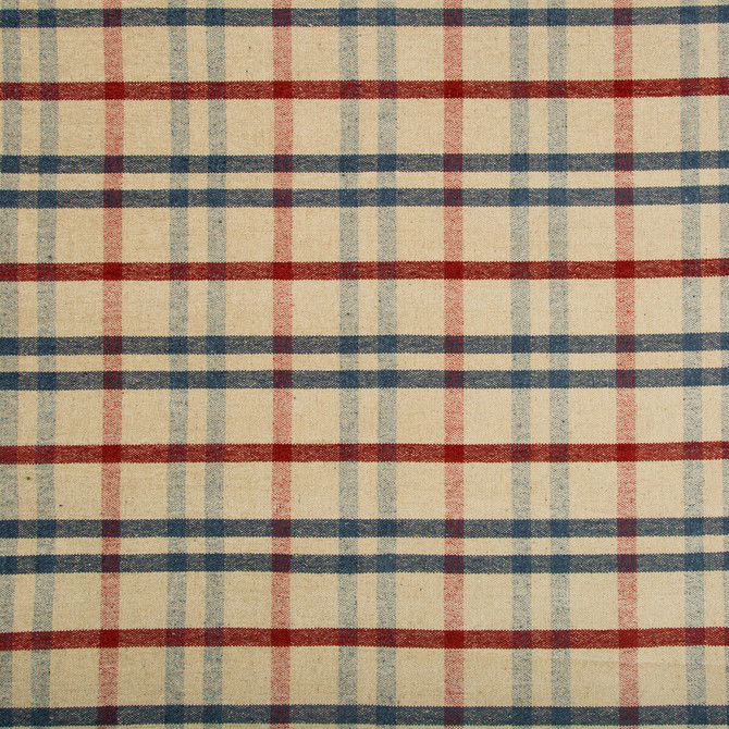 Lee Jofa Fabric Fannin Plaid Ruby/Navy Fabric VISCOSE - 33%;WOOL - 28%;ACRYLIC - 21%;COTTON - 14%;POLYESTER - 4% Italy MEDIUM </p><p>Repeat: H: 6.57, V: 7.28 55.12 - My Fabric Connection -