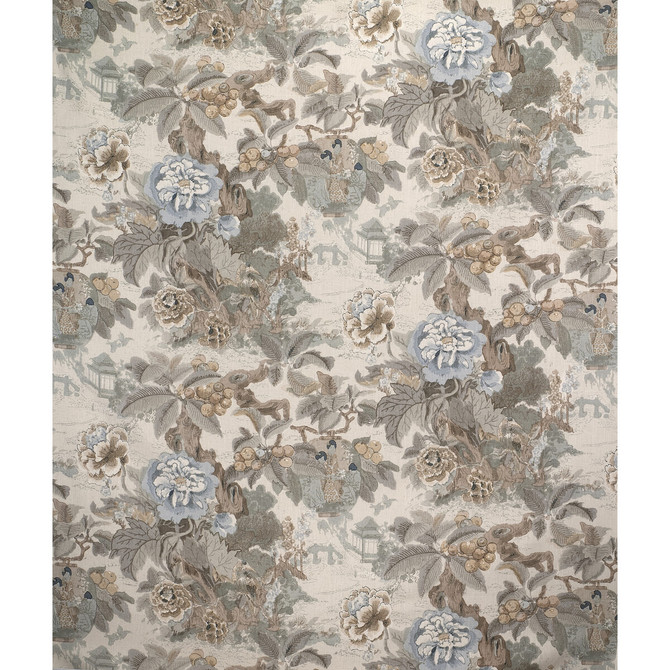 Lee Jofa Fabric Chinese Lantern Ii Pebble LINEN - 51%;VISCOSE - 49% Thailand MEDIUM Horizontal: 50 and Vertical: 28 50 - My Fabric Connection -