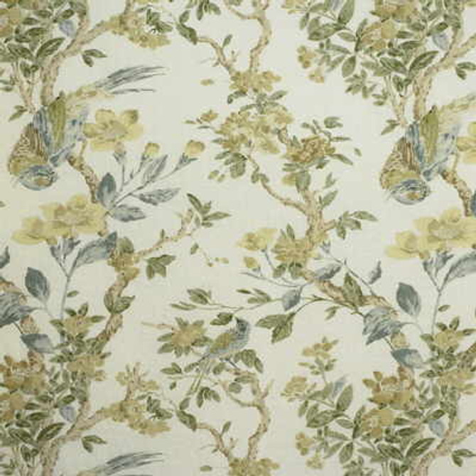 Lee Jofa Fabric Tresillian Off White Fabric LINEN - 100% United Kingdom LIGHT </p><p>Repeat: H: 27, V: 28.5 54 - My Fabric Connection -