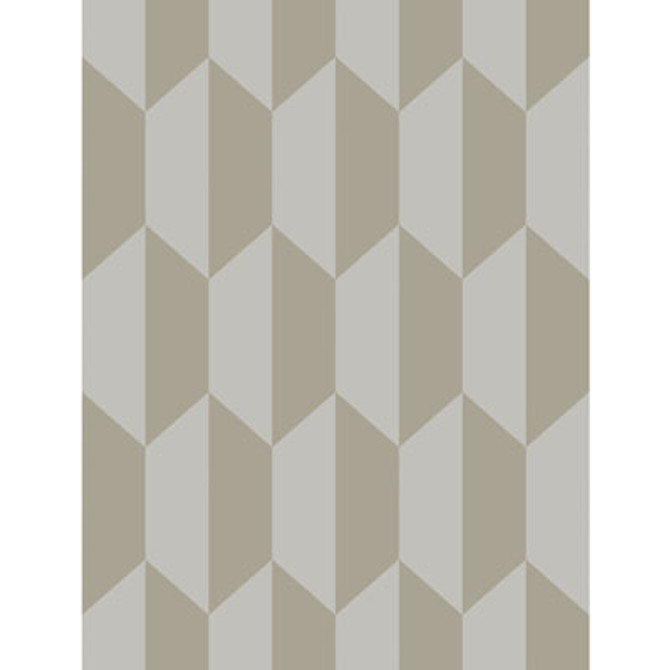 Cole & Son Wallcovering Tile Grey And Silver
